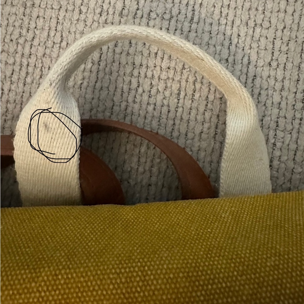 Universal Thread Mustard Yellow Small Canvas Back… - image 5